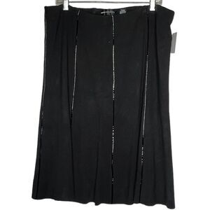 Dana‎ Buchman Black Skirt nwt